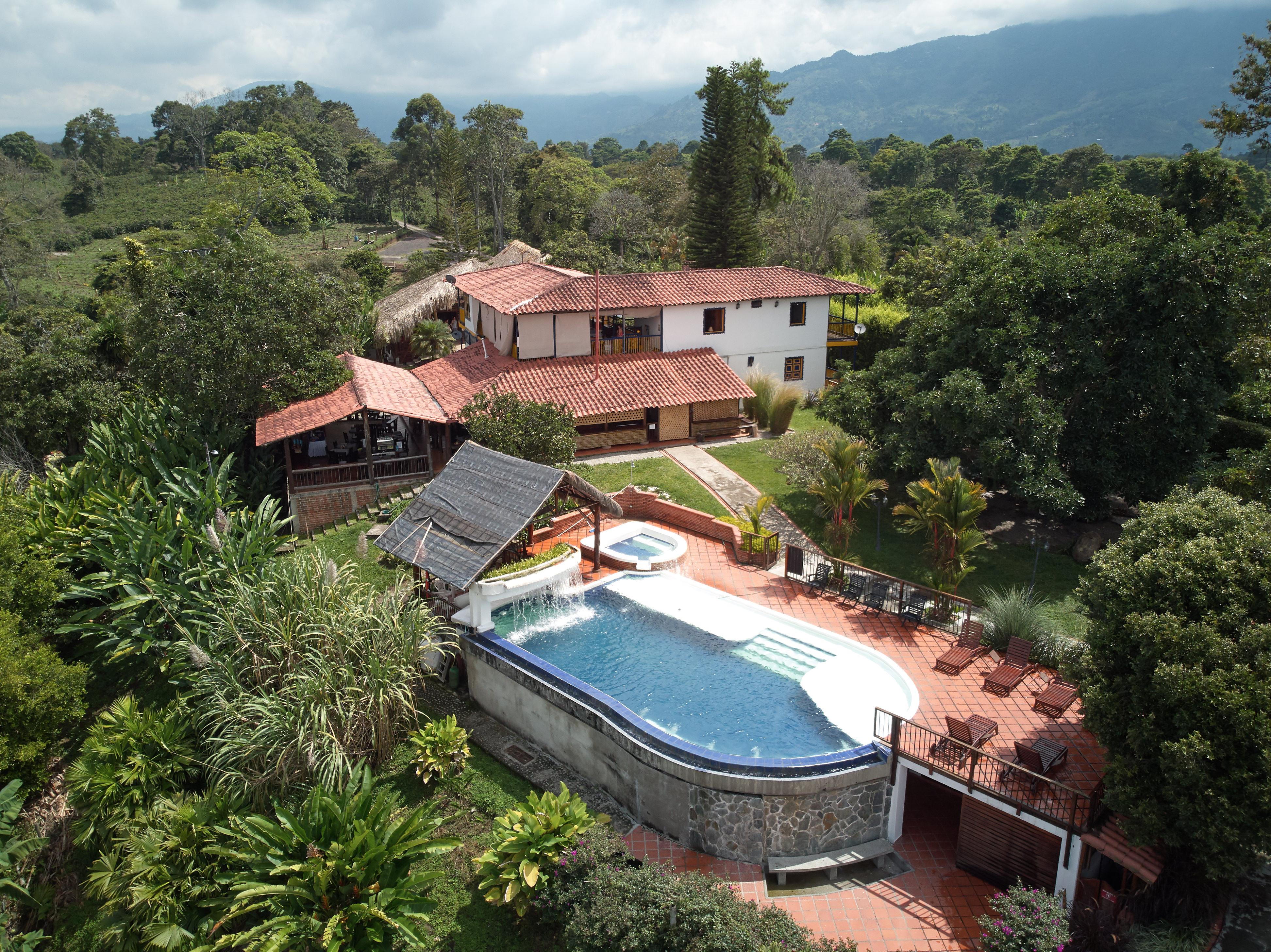 Hotel Hacienda Combia El Caimo ภายนอก รูปภาพ